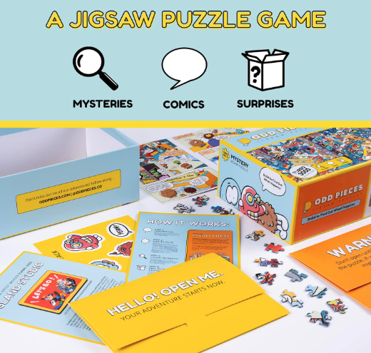 Odd Pieces Mystery Jigsaw Puzzles -Turbo